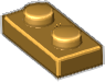 LEGO 3023 Pearl Gold