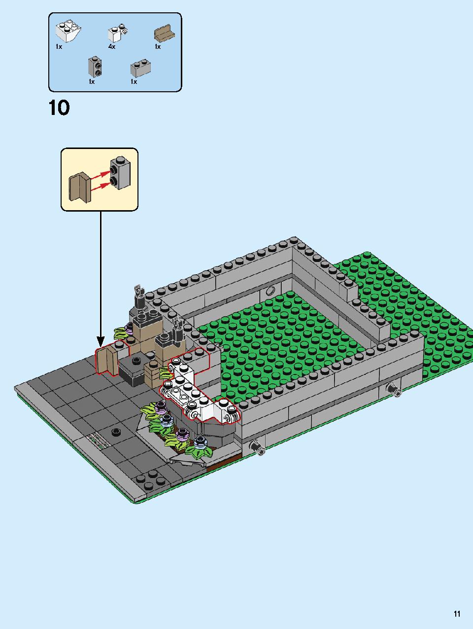 本屋さん 10270 レゴの商品情報 レゴの説明書・組立方法 11 page