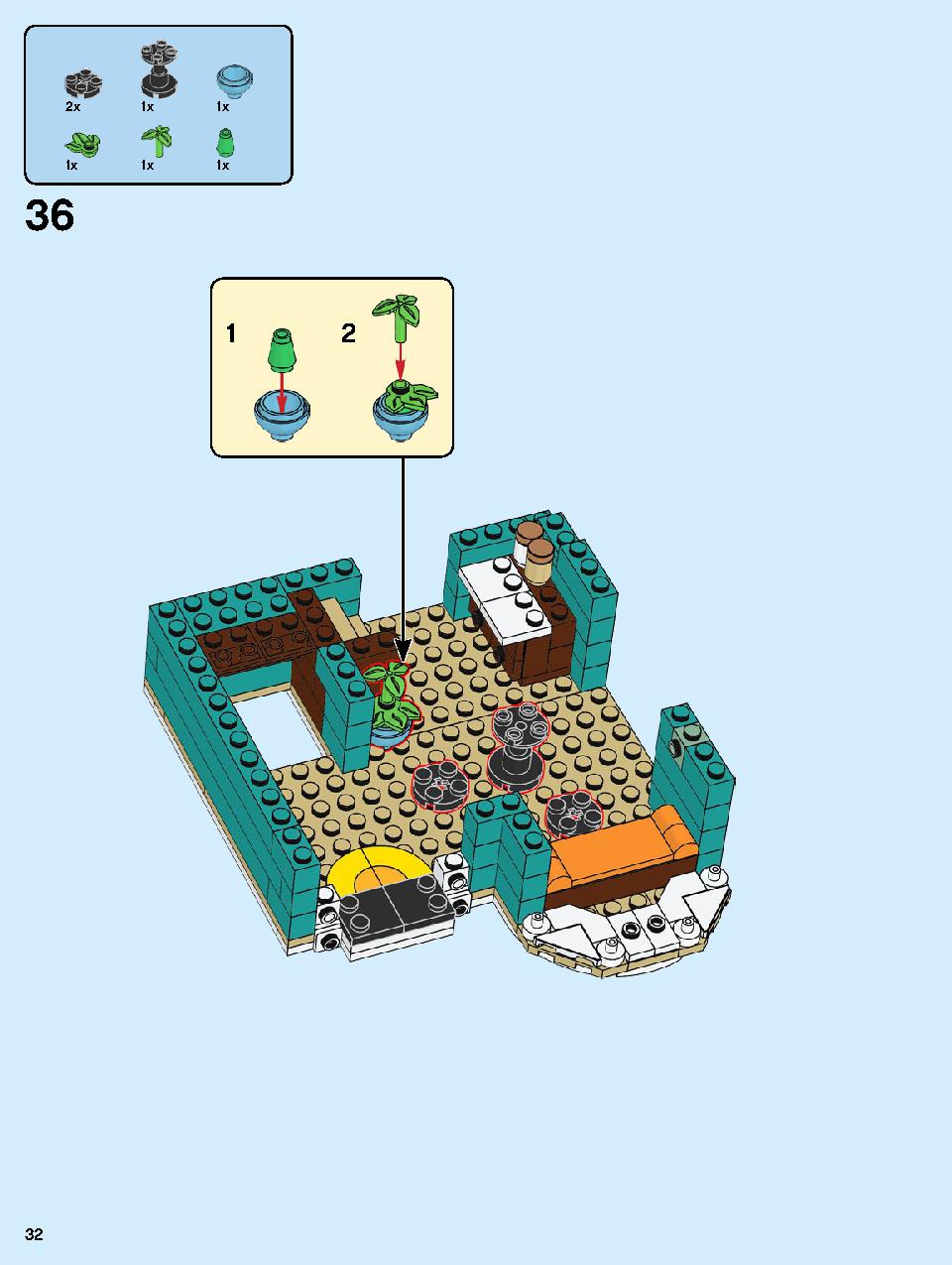 本屋さん 10270 レゴの商品情報 レゴの説明書・組立方法 32 page