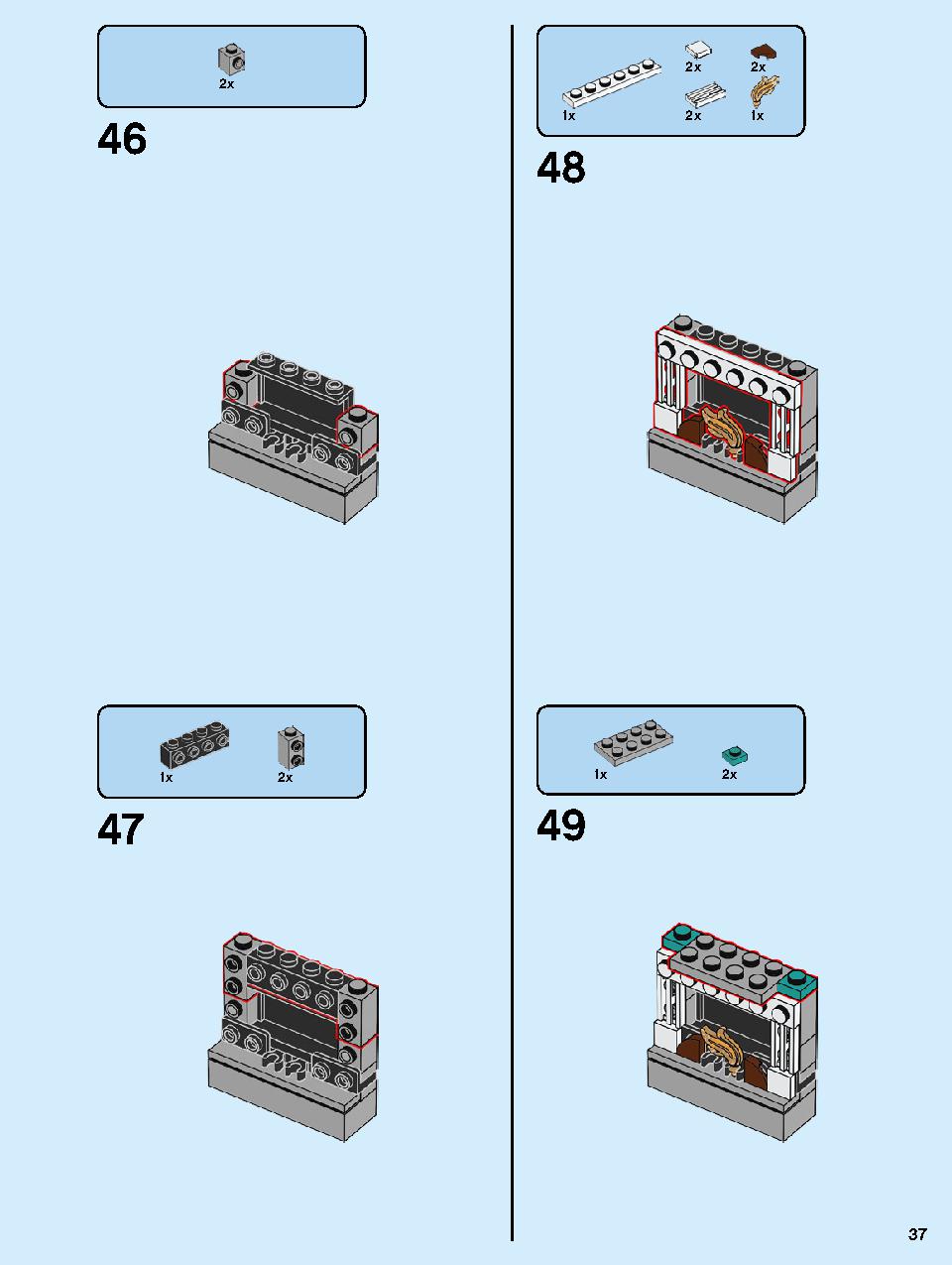 本屋さん 10270 レゴの商品情報 レゴの説明書・組立方法 37 page