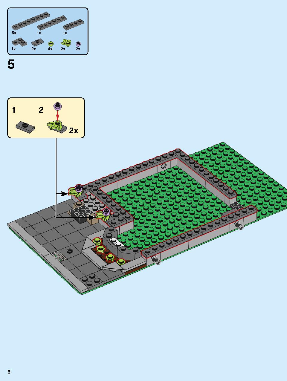 本屋さん 10270 レゴの商品情報 レゴの説明書・組立方法 6 page