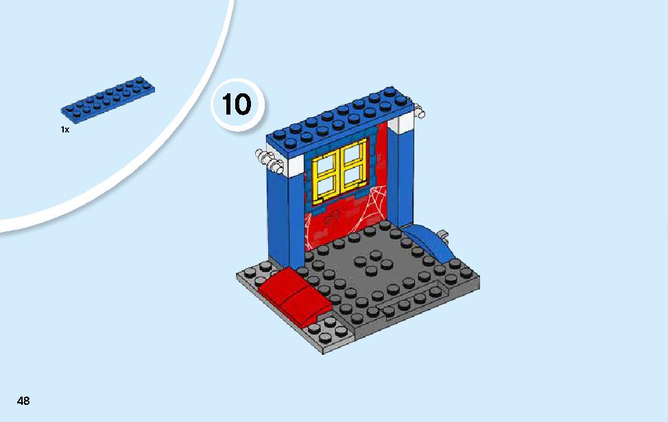 Spider-Man vs. Scorpion Street Showdown 10754 LEGO information LEGO instructions 48 page