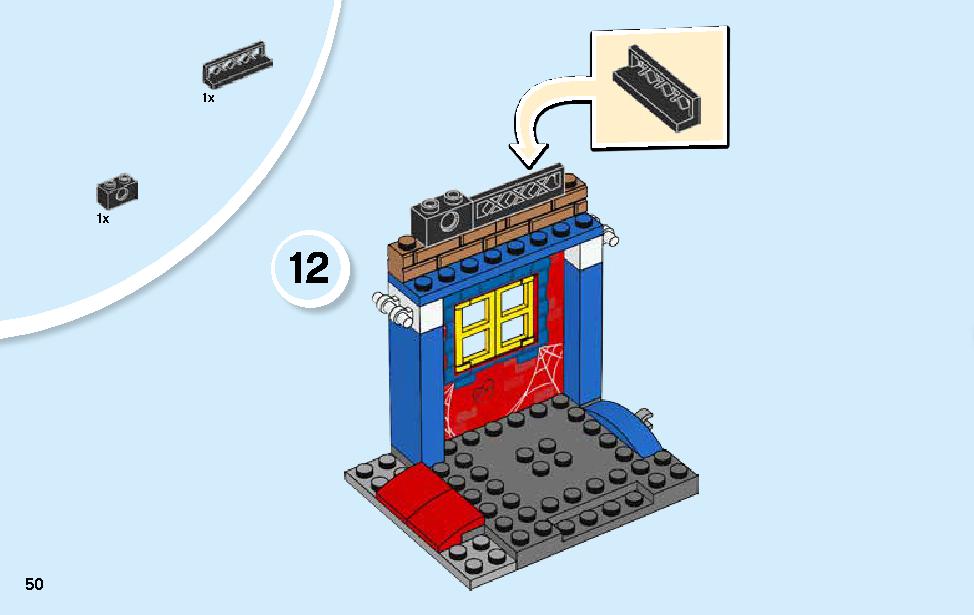 Spider-Man vs. Scorpion Street Showdown 10754 LEGO information LEGO instructions 50 page