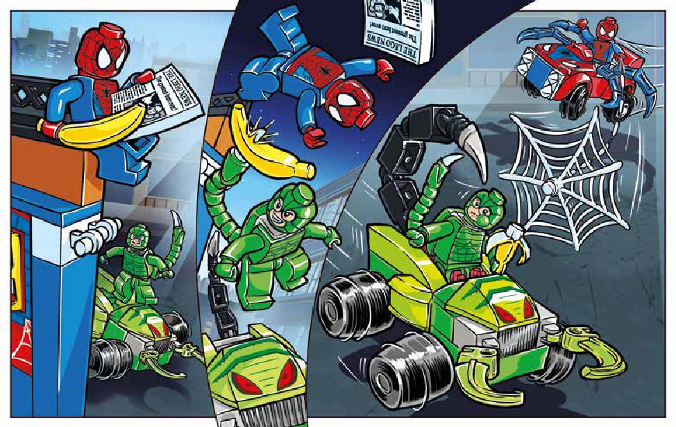 マーベル スーパーヒーロー スパイダーマン VS スコーピオン ストリートショーダウン 10754 レゴの商品情報 レゴの説明書・組立方法 59 page
