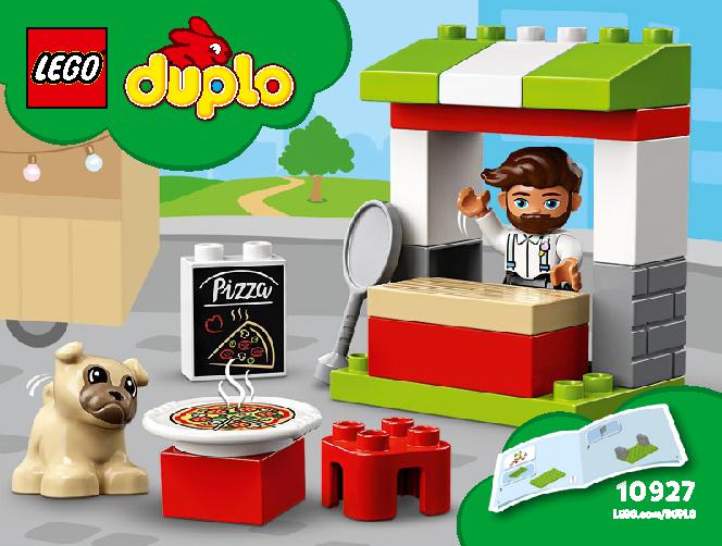 Pizza Stand 10927 LEGO information LEGO instructions 1 page