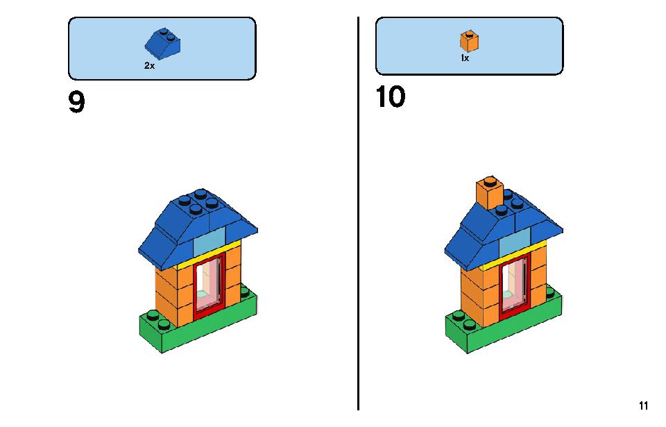 Bricks and Houses 11008 LEGO information LEGO instructions 11 page