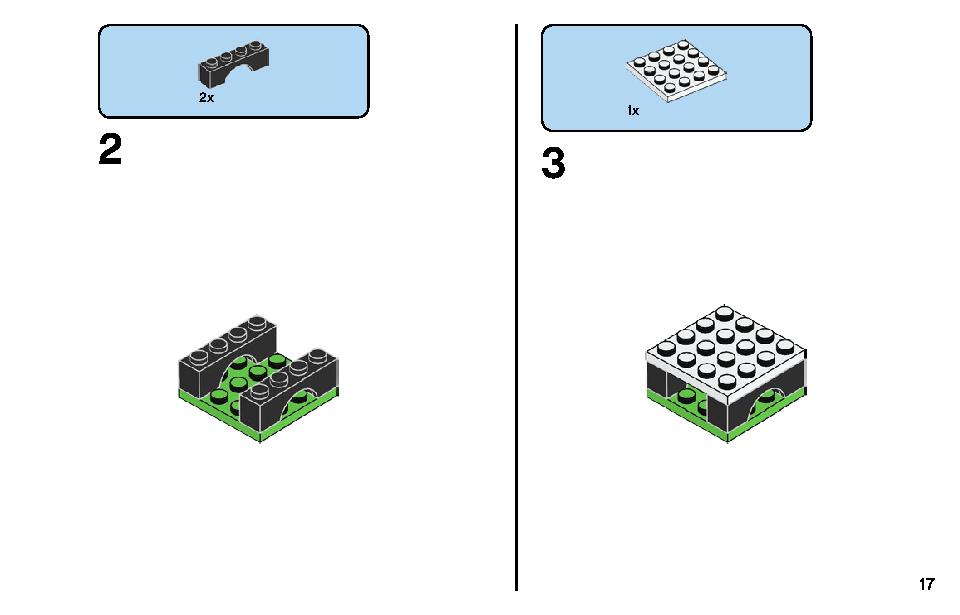 Bricks and Animals 11011 LEGO information LEGO instructions 17 page