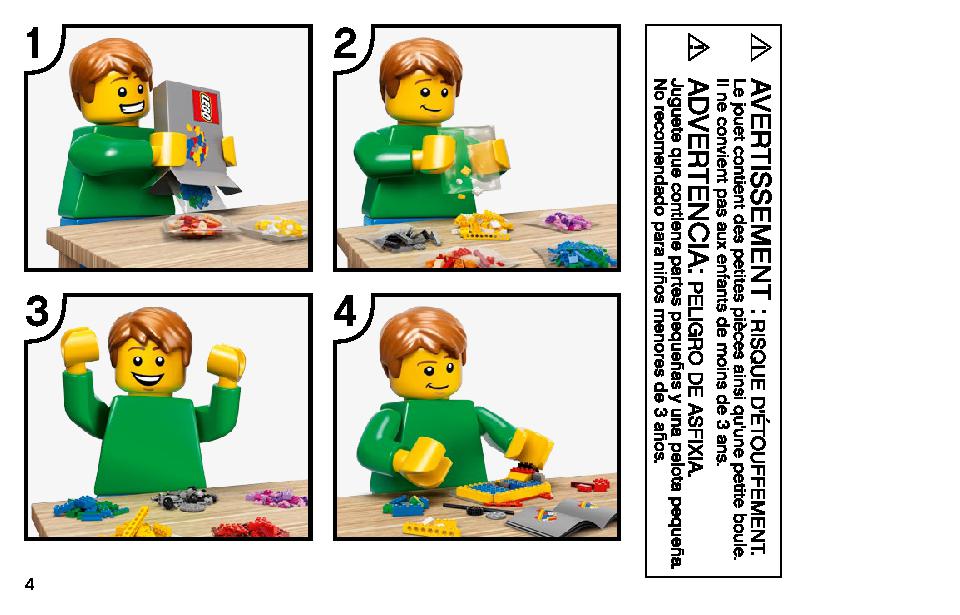 Bricks and Animals 11011 LEGO information LEGO instructions 4 page