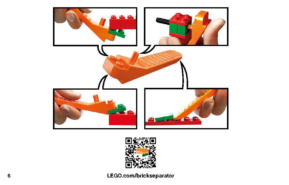 Bricks and Animals 11011 LEGO information LEGO instructions 6 page