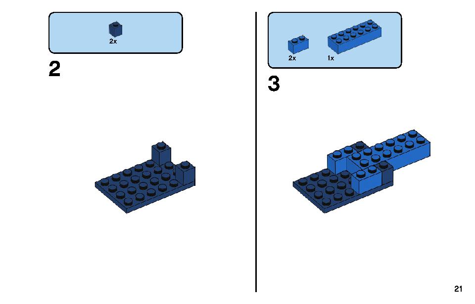 Bricks and Animals 11011 LEGO information LEGO instructions 21 page