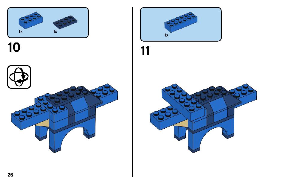 Bricks and Animals 11011 LEGO information LEGO instructions 26 page