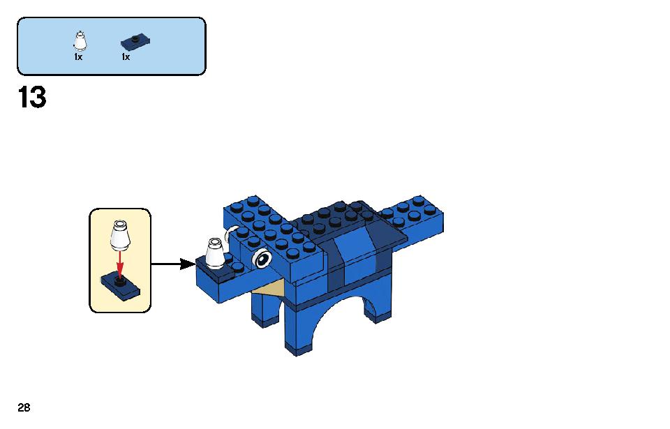 Bricks and Animals 11011 LEGO information LEGO instructions 28 page