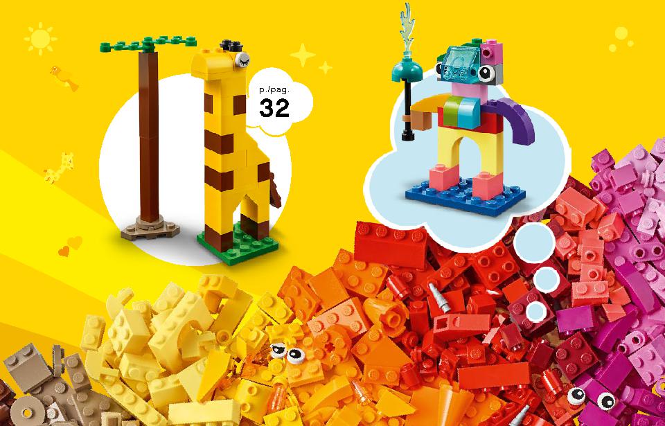 Bricks and Animals 11011 LEGO information LEGO instructions 3 page