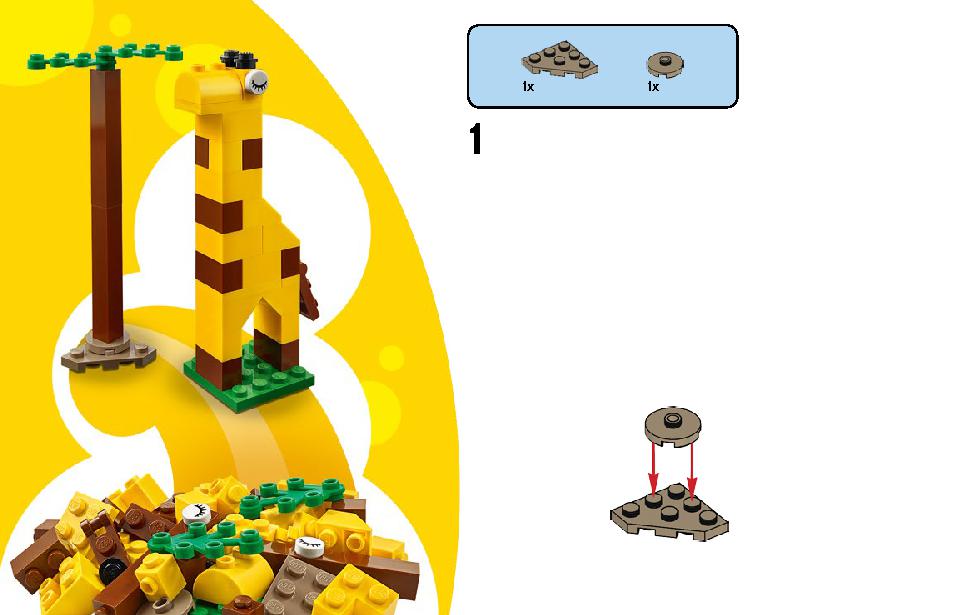Bricks and Animals 11011 LEGO information LEGO instructions 32 page