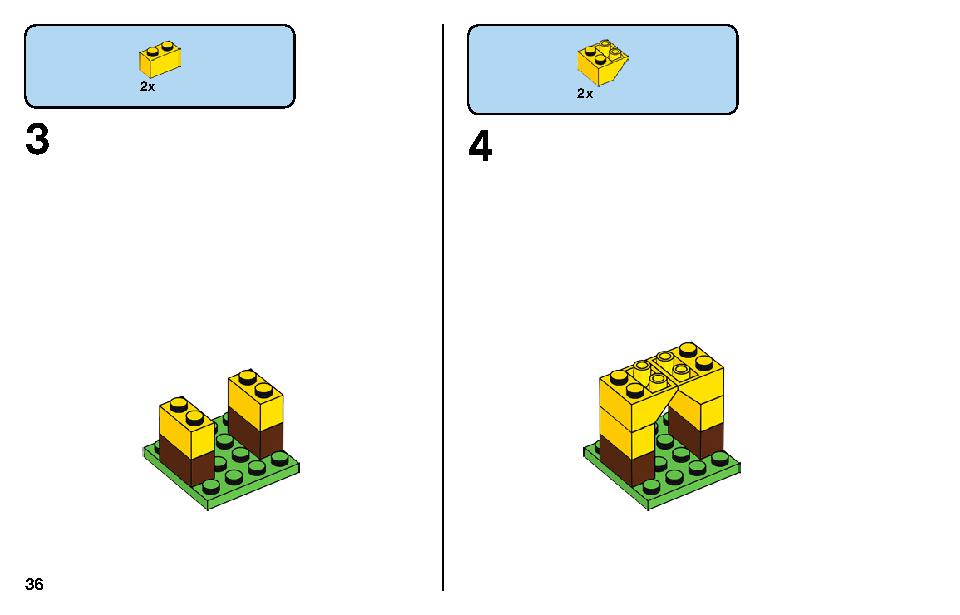 Bricks and Animals 11011 LEGO information LEGO instructions 36 page