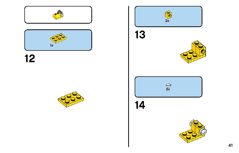 Bricks and Animals 11011 LEGO information LEGO instructions 41 page