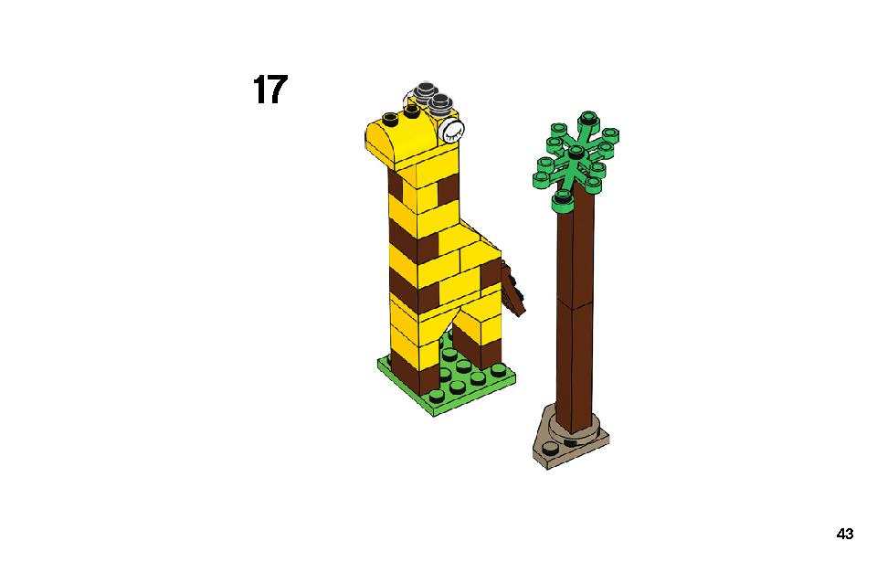 Bricks and Animals 11011 LEGO information LEGO instructions 43 page