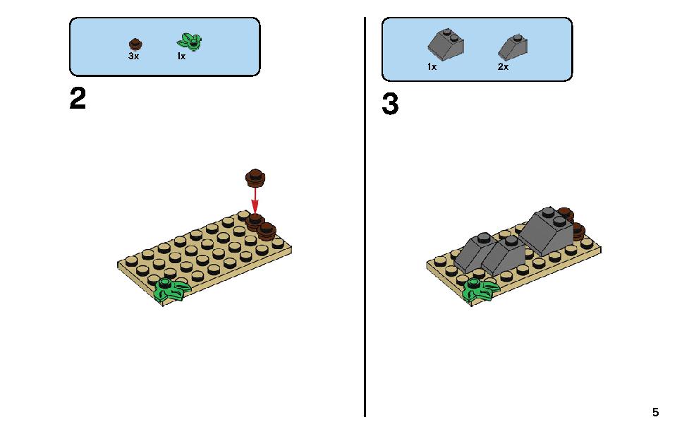 Bricks and Animals 11011 LEGO information LEGO instructions 5 page