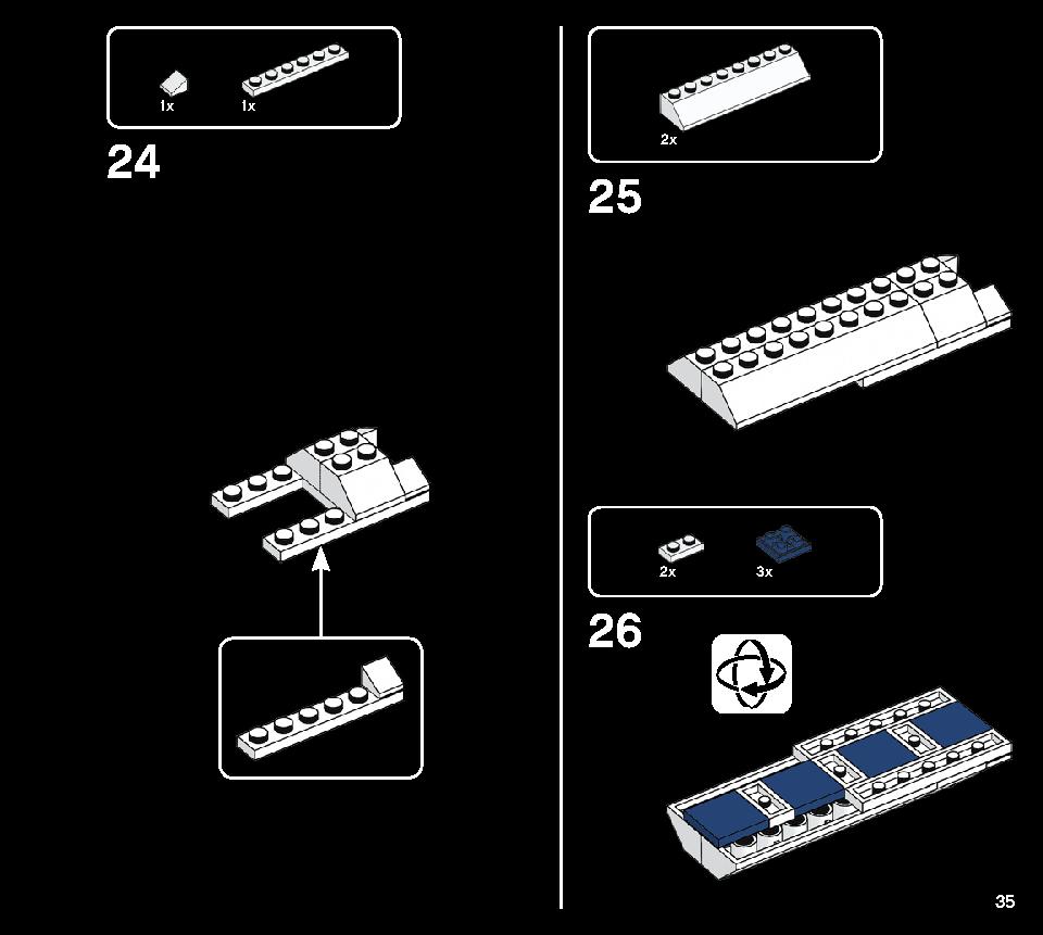 ドバイ 21052 レゴの商品情報 レゴの説明書・組立方法 35 page