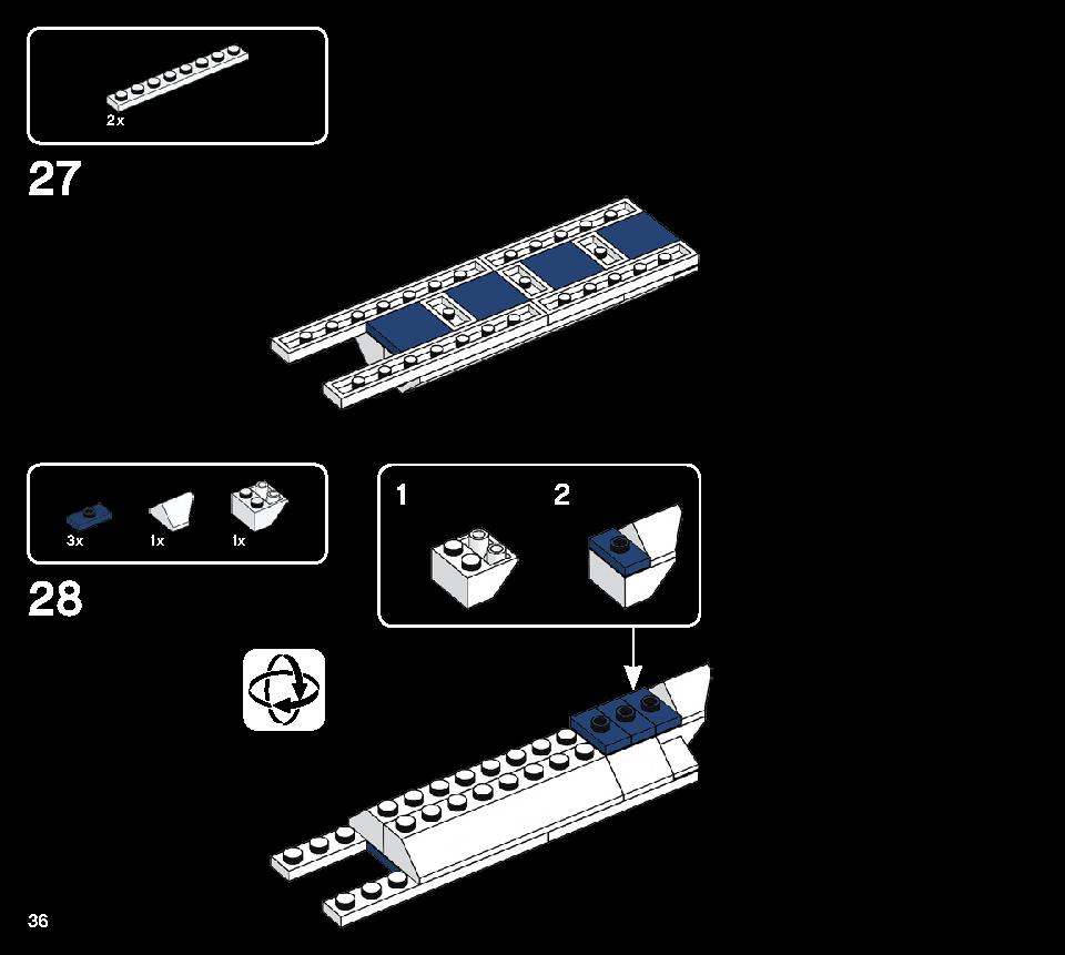 두바이 21052 레고 세트 제품정보 레고 조립설명서 36 page
