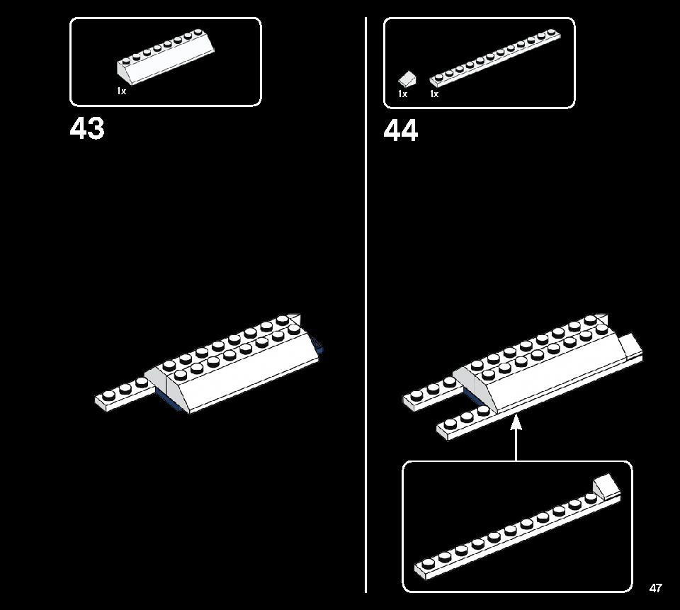 두바이 21052 레고 세트 제품정보 레고 조립설명서 47 page