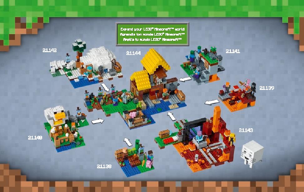 ニワトリ小屋 21140 レゴの商品情報 レゴの説明書・組立方法 69 page