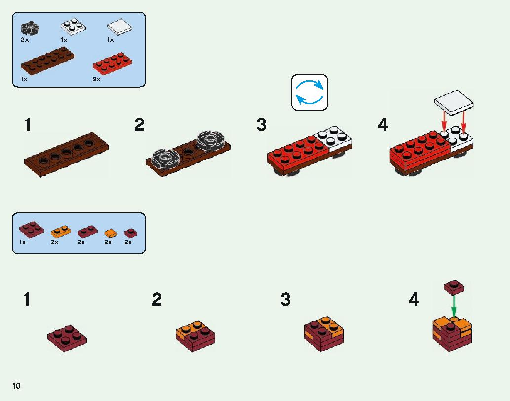 The Nether Portal 21143 LEGO information LEGO instructions 10 page