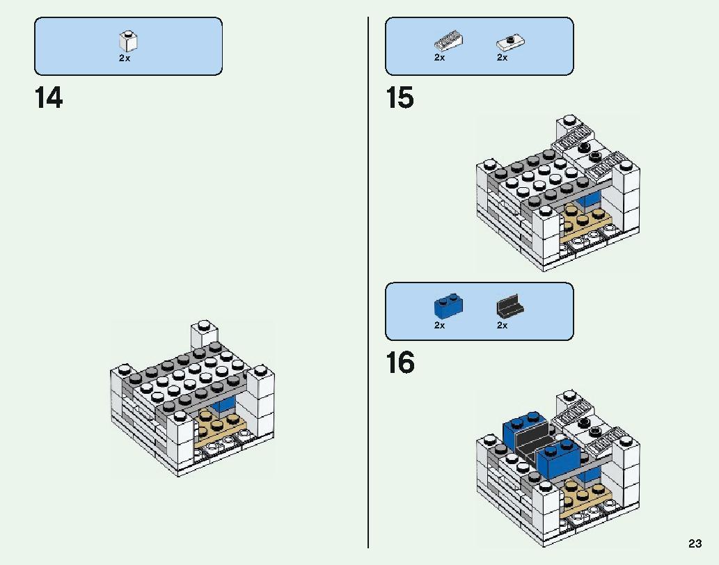 The Nether Portal 21143 LEGO information LEGO instructions 23 page