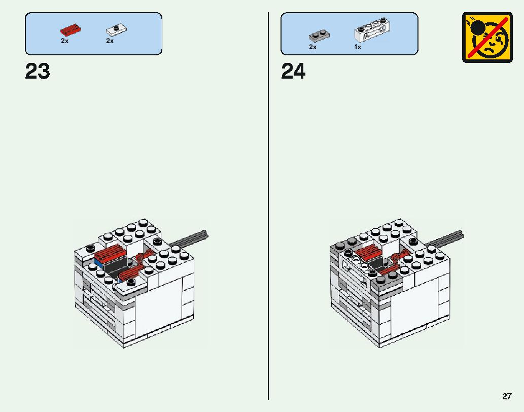 The Nether Portal 21143 LEGO information LEGO instructions 27 page
