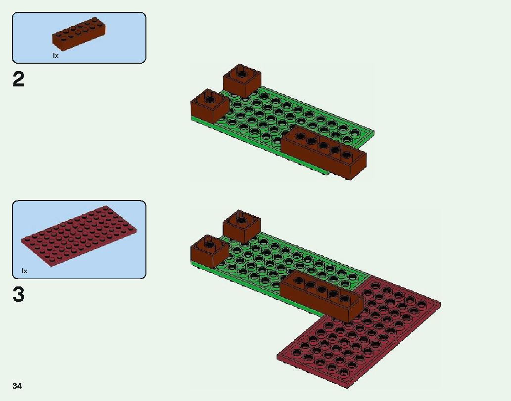 The Nether Portal 21143 LEGO information LEGO instructions 34 page