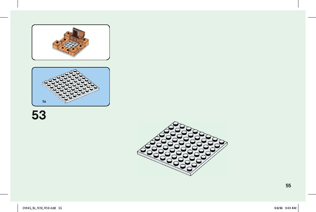 ドクロ・アリーナ 21145 レゴの商品情報 レゴの説明書・組立方法 55 page