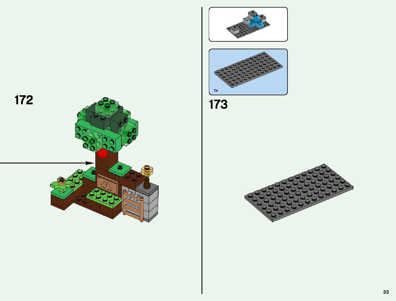 ベッドロックの冒険 21147 レゴの商品情報 レゴの説明書・組立方法 33 page
