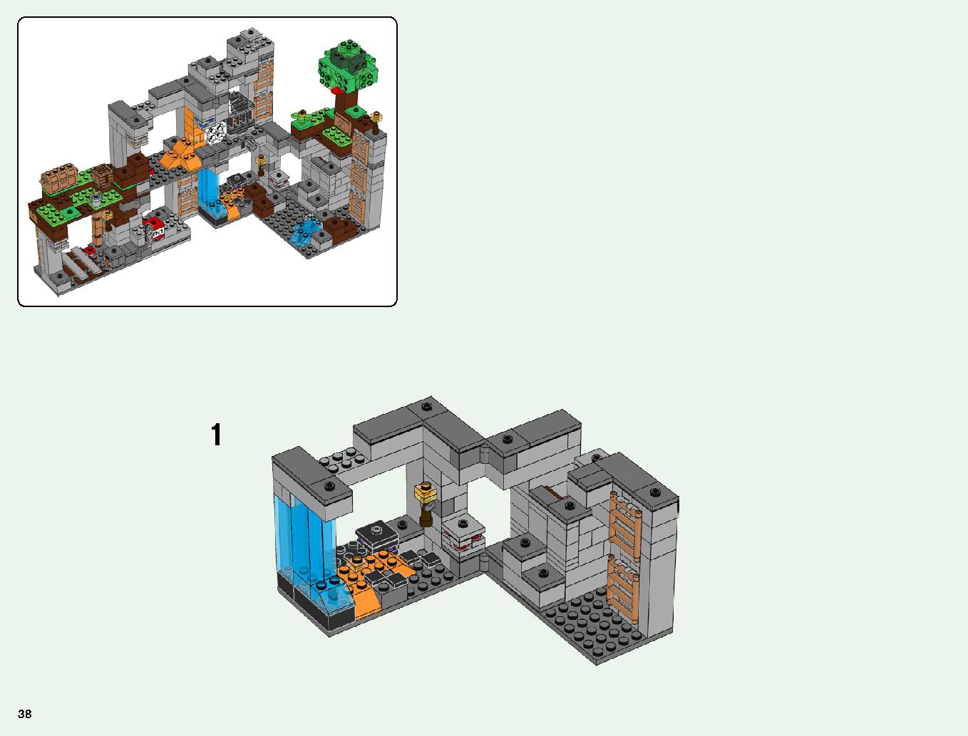 ベッドロックの冒険 21147 レゴの商品情報 レゴの説明書・組立方法 38 page