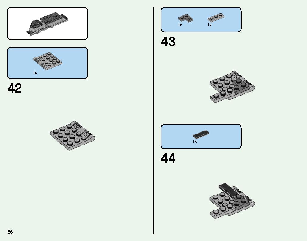 The End Battle 21151 LEGO information LEGO instructions 56 page