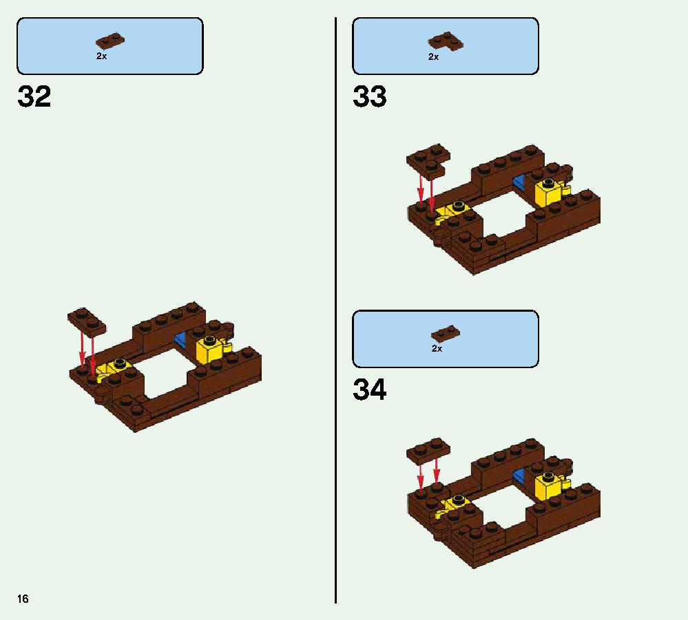 The Pirate Ship Adventure 21152 LEGO information LEGO instructions 16 page