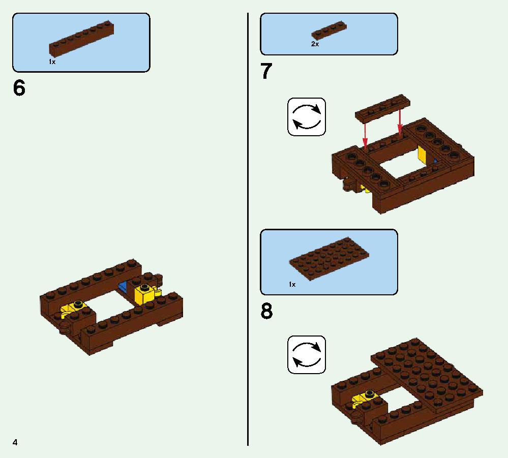 The Pirate Ship Adventure 21152 LEGO information LEGO instructions 4 page
