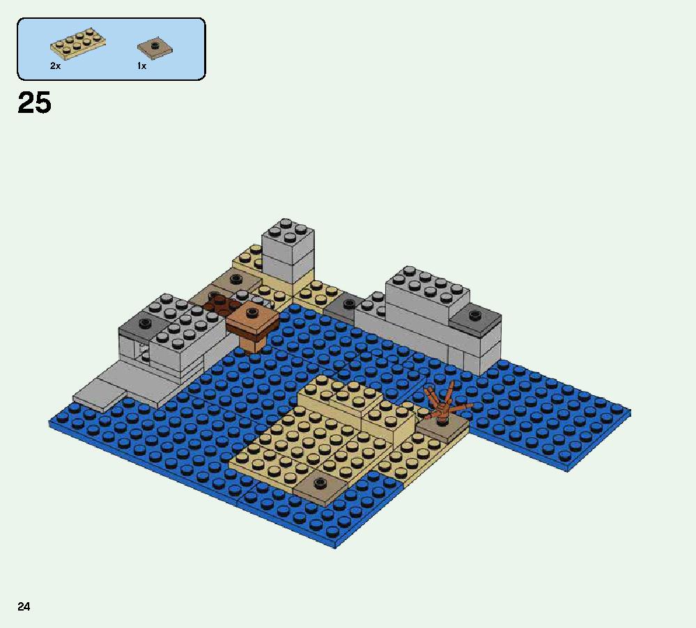 The Pirate Ship Adventure 21152 LEGO information LEGO instructions 24 page