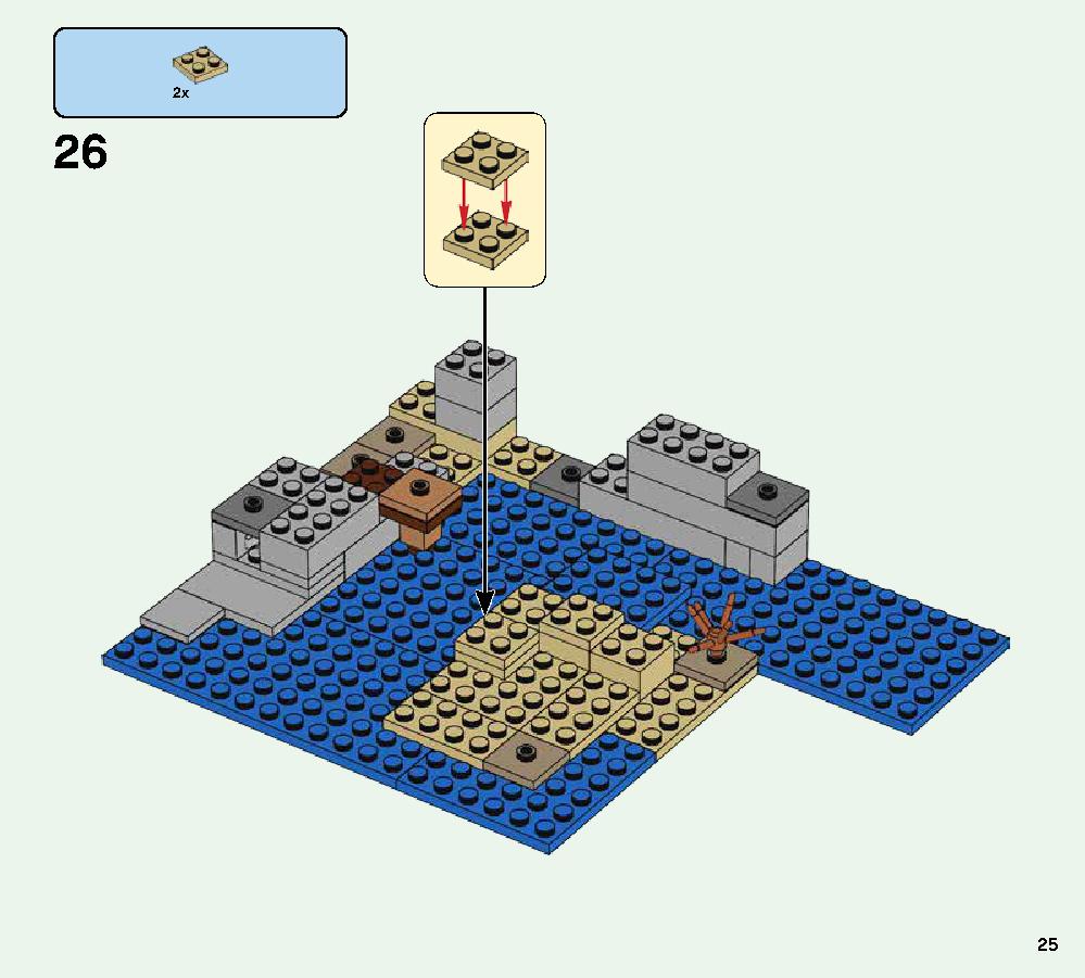 The Pirate Ship Adventure 21152 LEGO information LEGO instructions 25 page