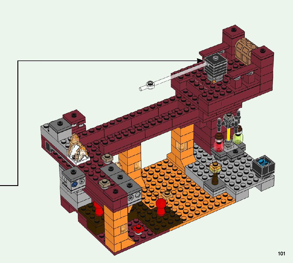 ブレイズブリッジでの戦い 21154 レゴの商品情報 レゴの説明書・組立方法 101 page