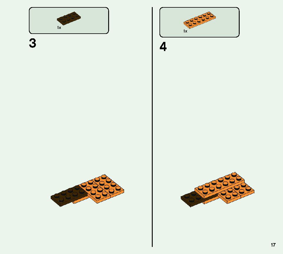 The Blaze Bridge 21154 LEGO information LEGO instructions 17 page