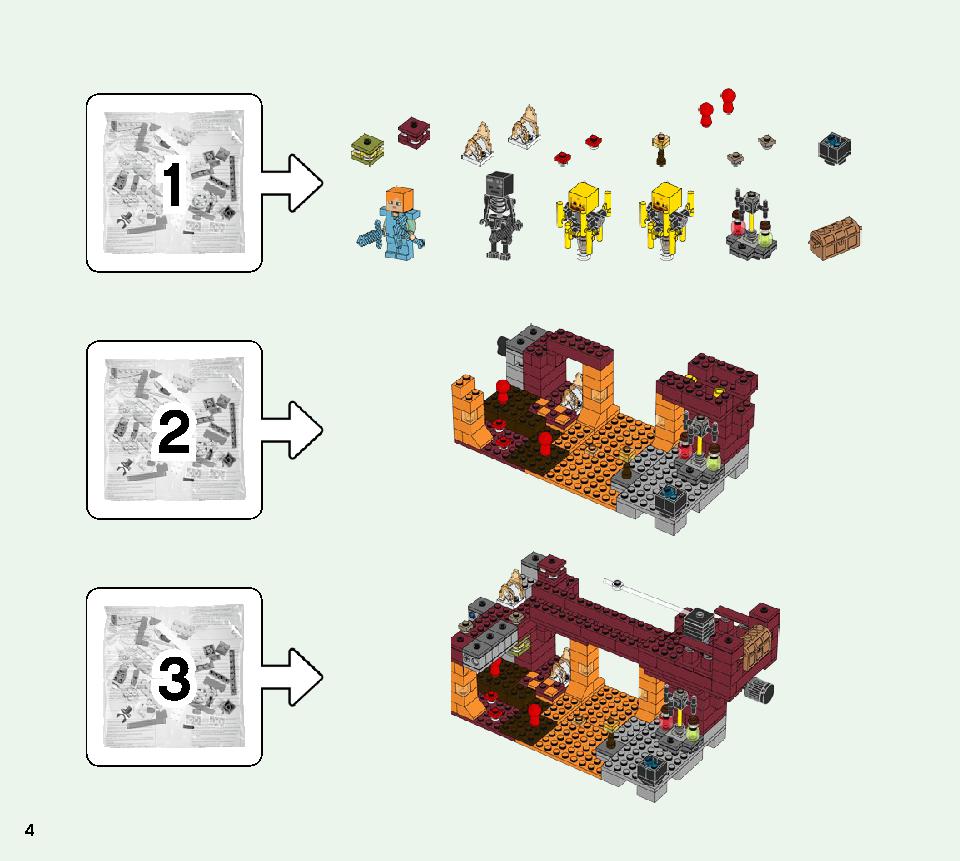 ブレイズブリッジでの戦い 21154 レゴの商品情報 レゴの説明書・組立方法 4 page
