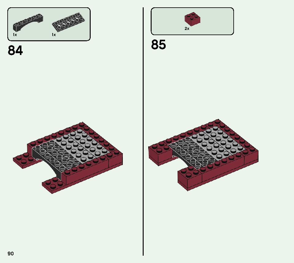 블레이즈 다리 21154 레고 세트 제품정보 레고 조립설명서 90 page