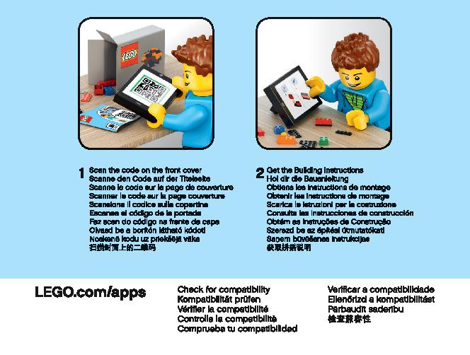 マインクラフト ビッグフィグ クリーパー™ とヤマネコ 21156 レゴの商品情報 レゴの説明書・組立方法 3 page