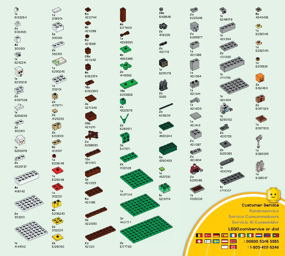 ピリジャー部隊 21159 レゴの商品情報 レゴの説明書・組立方法 67 page