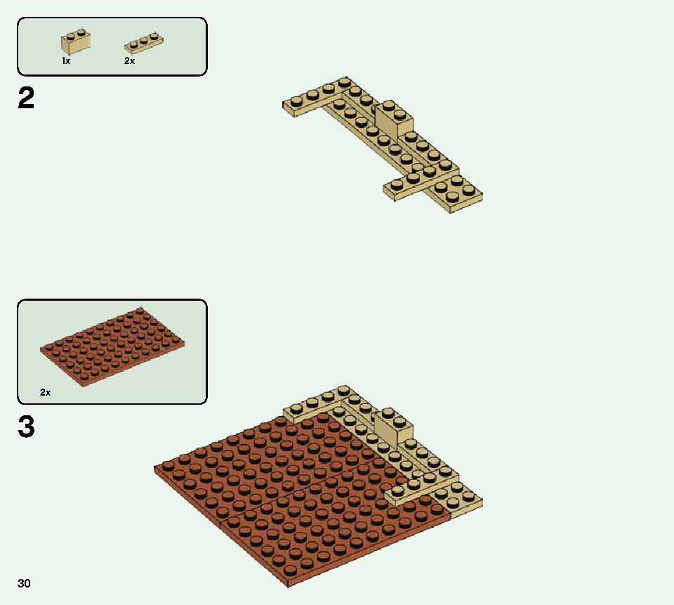 The Illager Raid 21160 LEGO information LEGO instructions 30 page