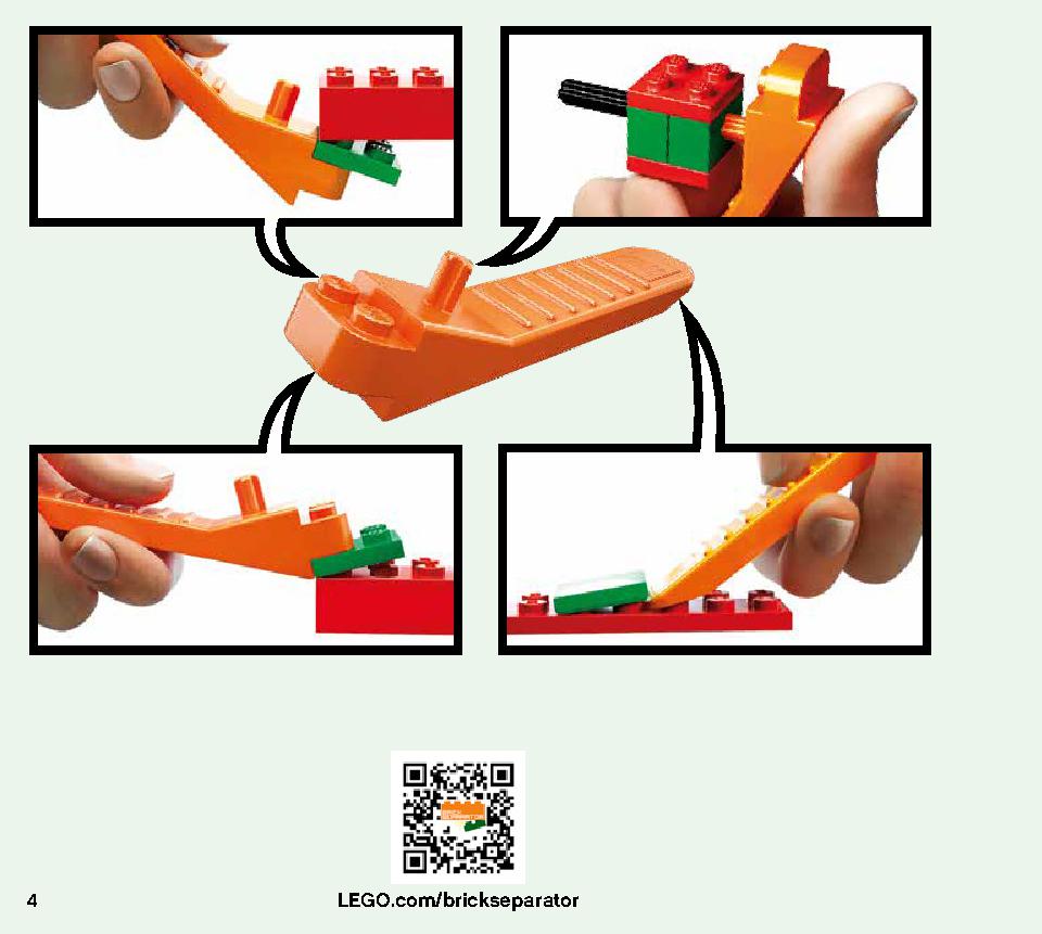 The Illager Raid 21160 LEGO information LEGO instructions 4 page