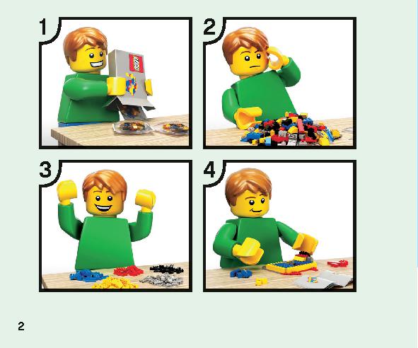The Taiga Adventure 21162 LEGO information LEGO instructions 2 page