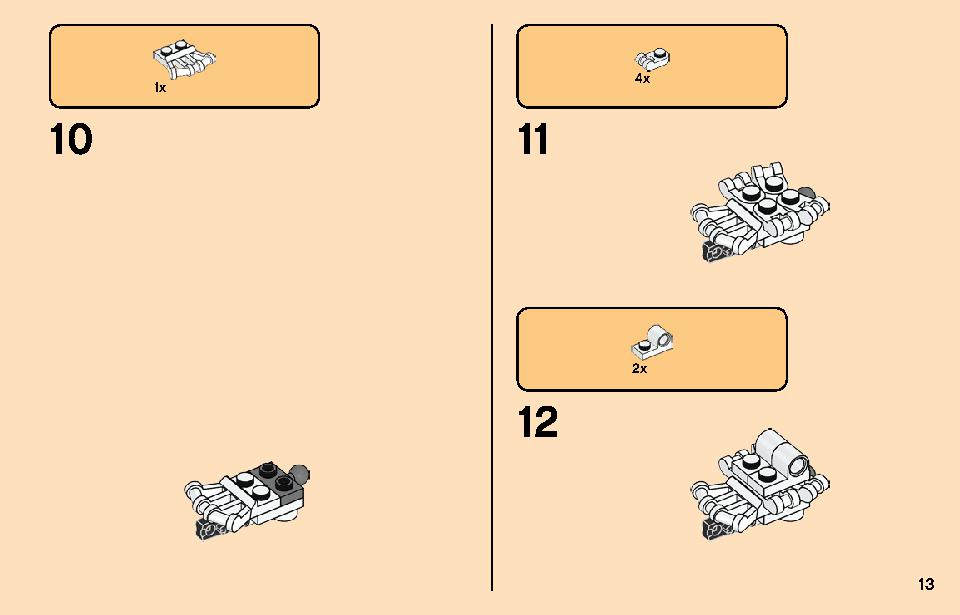 Dinosaur Fossils 21320 LEGO information LEGO instructions 13 page