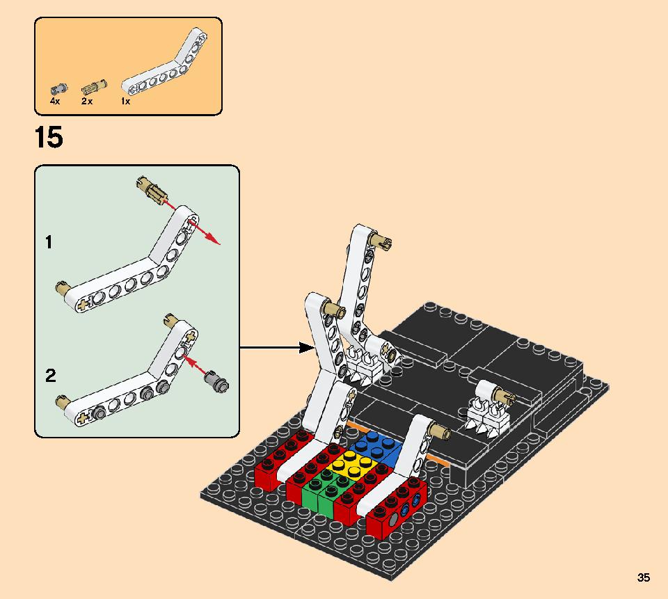 Dinosaur Fossils 21320 レゴの商品情報 レゴの説明書・組立方法 35 page