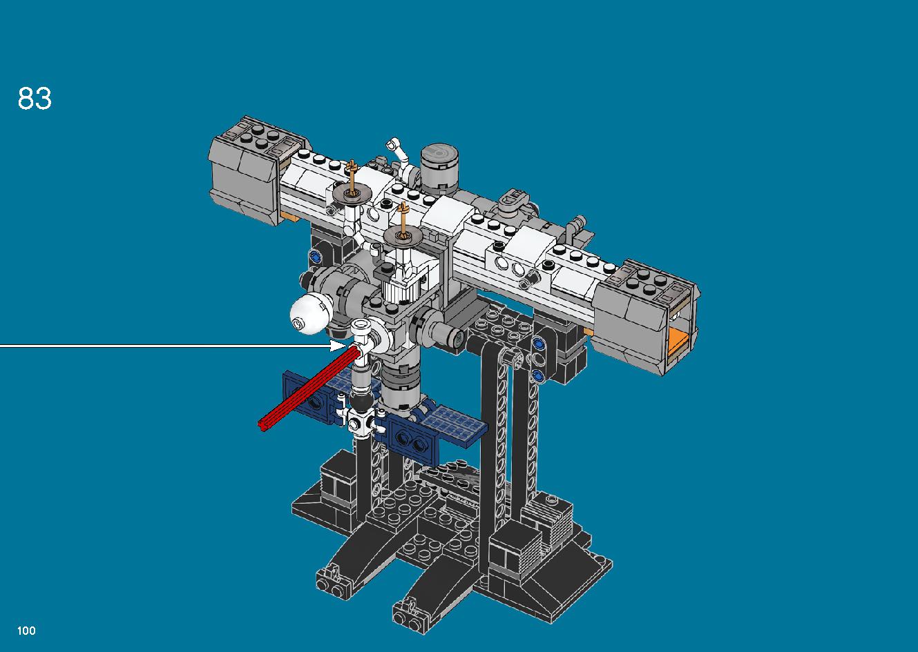 International Space Station 21321 LEGO information LEGO instructions 100 page